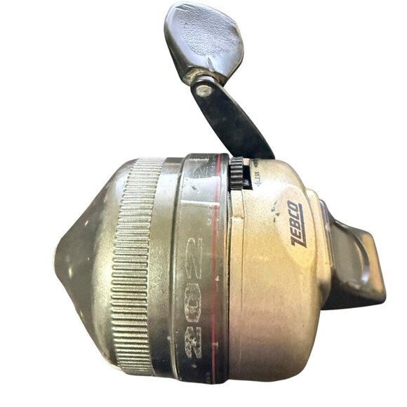 Vintage Zebco 202 Push Button Spin Cast Reel Works - Picture 6 of 13